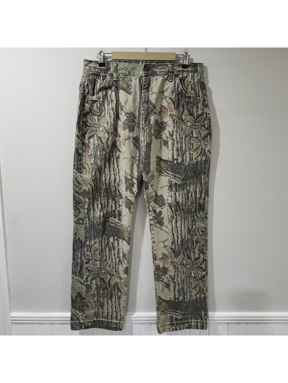 Vintage Duxbak Realtree Camo Hunting Pants Outdoor Work USA Streetwear 34x32
